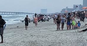 Crews in Myrtle Beach continue looking for 20-year-old swimmer who disappeared on Thursday