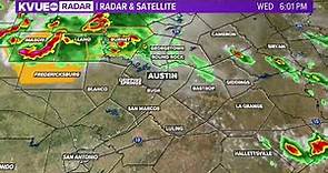 Austin weather: Watch live radar as severe storms make their way through Central Texas | KVUE