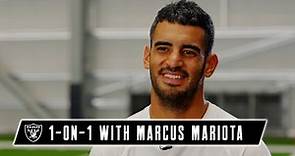 Marcus Mariota on Enjoying Football Again as a Raider, His Experience in Tennessee and the QB Room