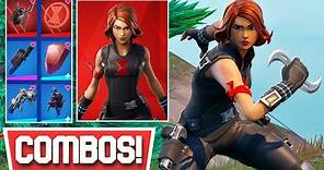 BEST BLACK WIDOW OUTFIT SKIN COMBOS! | Fortnite