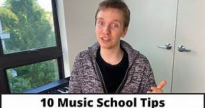 10 Music School Tips - How to Get Accepted to College for Music