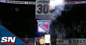 New York Rangers Honour Henrik Lundqvist With Touching Jersey Retirement Ceremony