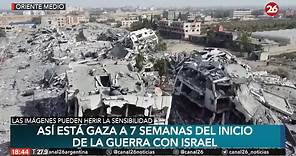 Guerra en Medio Oriente: Así está Gaza a 7 semanas del inicio del conflicto con Israel