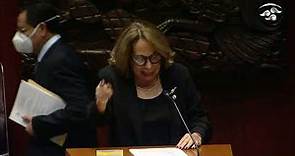 Sen. Bertha Caraveo (Morena) pide que senadores se retiren de la tribuna