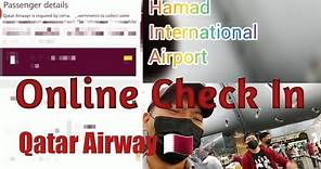 Online Check in step by step tutorial | Qatar Airways 🇶🇦