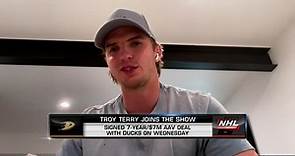 Troy Terry joins NHL Tonight