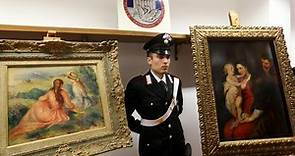 Recuperati a Monza i quadri rubati di Rubens e Renoir da 26 milioni di euro