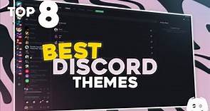 TOP 8 BEST Themes For BetterDiscord in 2023! | Discord