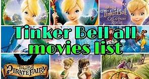 Tinker Bell all movies list