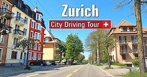 Zurich Switzerland 🇨🇭 Driving into the City [4K]