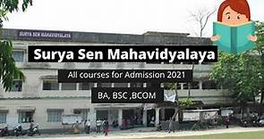Surya Sen College- All UG Courses for Admission 2021