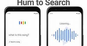 How to Find a Song by Humming