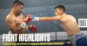 FIGHT HIGHLIGHTS | Christian Alan Gomez Duran vs. Jorge Perez Sanchez
