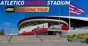 Atlético de Madrid Stadium {4k} Walking Tour(Wanda Metropolitano Stadium)Spain ! 03/10/2022!!
