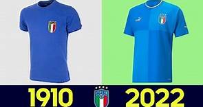 ⚽ The Evolution of Italy Football National Team Kit | All Italy Football Jerseys in History 2022
