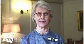 Her Royal Highness The Duchess of Gloucester delivers a special message for LTA