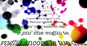 Marco Masini - Video Lyrics - Disperato (1) - La mia storia piano e voce