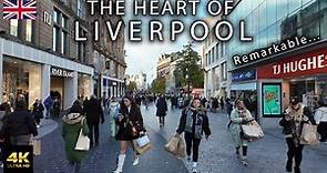 City Center of Liverpool | Merseyside UK 🇬🇧 Walking Tour