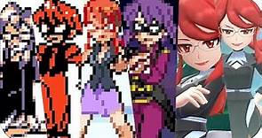 Evolution of Elite Four Lorelei & Will Battles (1996 - 2018)