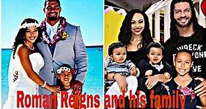 ROMAN REIGNS WIFE GALINA BECKER AND FAMILY 2022.