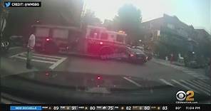 3 Hurt In Crash Involving Firetruck In Brooklyn