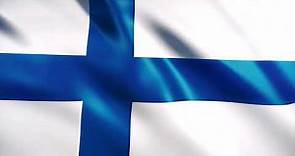 Finland Flag Waving | Finnish Flag Waving | Finland Flag Screen