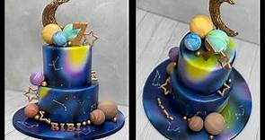 Space Galaxy Cake | Planet Cake