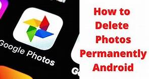 How to delete photos permanently from google photos | google photos trash