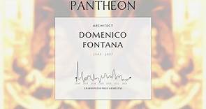 Domenico Fontana Biography - Italian architect born in today's Ticino (1543–1607)
