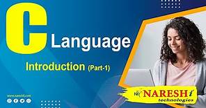 Introduction to C Language - Part-1 | C Language Tutorial