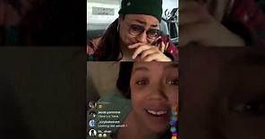 Raven-Symoné and Kiely Williams - Instagram Live (04-09-2020)