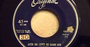Al Hibbler - After The Lights Go Down Low - Original Version