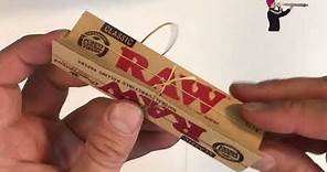 RAW Connoisseur rolling papers