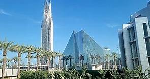 Walking tour of the opulent Crystal Cathedral now a Roman Catholic Cathedral in Orange County