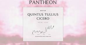 Quintus Tullius Cicero Biography - 1st Century BC Roman statesman and general