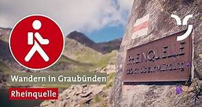 Die schönsten Wanderungen in Graubünden: Rheinquelle (Disentis Sedrun)