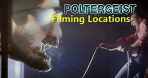 Poltergeist 1982 ( FILMING LOCATION ) Spielberg Tobe Hooper horror movie