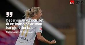Svenska Spel - Mimmi Larsson Månadens spelare i OBOS Damallsvenskan i augusti