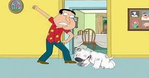 Family Guy - Quagmire Beats Up Brian (UK Version) UNCENSORED