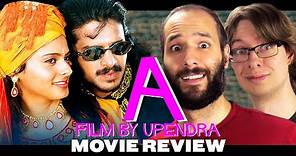 A: Film by Upendra (1998) - Movie Review | Bold Kannada Cinema