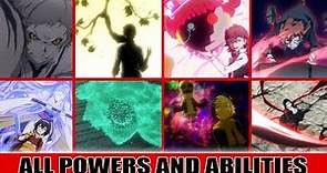 Bungo Stray Dogs - All Powers and Abilities