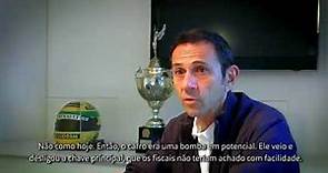 Éric Comas falando de Ayrton Senna