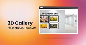 Virtual Art Gallery - Template