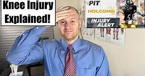 Cole Holcomb Injury Explained! Cole Holcomb Knee Injury