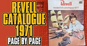 Revell Scale Model Kit 1971 Catalogue Page by Page HD (Vintage Catalog)