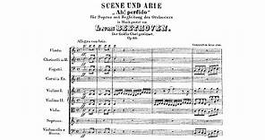 Beethoven: "Ah! Perfido" scena and aria for soprano and orchestra, Op. 65 (with Score)