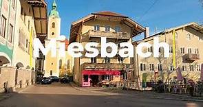 Miesbach, Bayern, Markt, 4K , walk