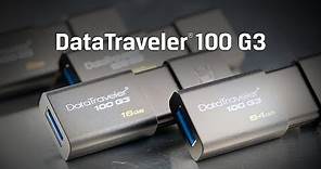Dispositivo Flash USB 3.0 16GB a 256GB – DT100G3 – Kingston Technology