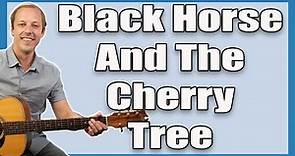 Black Horse And The Cherry Tree KT Tunstall Guitar Lesson + Tutorial
