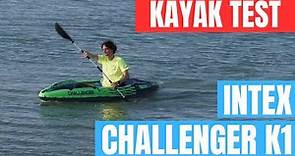 Il KAYAK più ECONOMICO sul mercato - Intex Challenger K1 - TEST in acqua